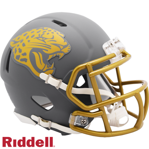 Jacksonville Jaguars Slate Collection Riddell Mini Helmet New in Box
