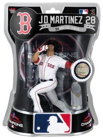 JD Martinez Boston Red Sox Imports Dragon MLB Baseball Action Figure 6" LE /3600