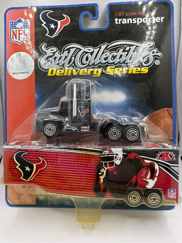 Houston Texans Fleer NFL Delivery Series Transporter Toy Vehicle 1:87 Scale