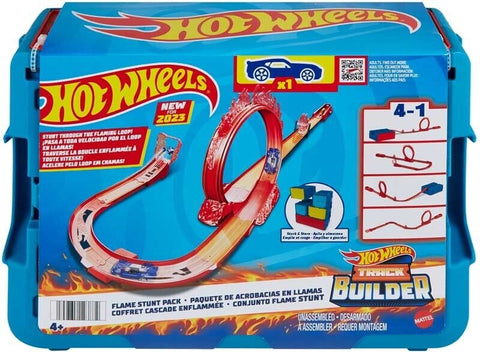 Hot Wheels Flame Stunt Pack Playset