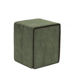 Suede Collection Alcove Flip Emerald Deck Box