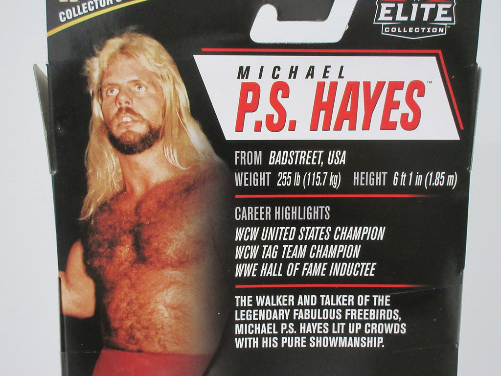 WWE Michael P.S. Hayes Elite Collection 83 Chase Wrestling Action