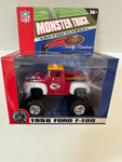 Kansas City Chiefs Fleer NFL Monster Truck 1956 Ford F-100 Toy Vehicle