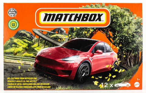 Matchbox MBX Electric Drivers 2022 12 Piece Set of Cars HDK60-9796
