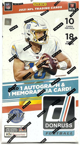 2021 Panini Donruss Football Hobby Box