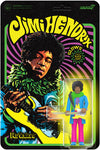 Jimi Hendrix Glows Under Black Light Super7 Reaction Action Figure