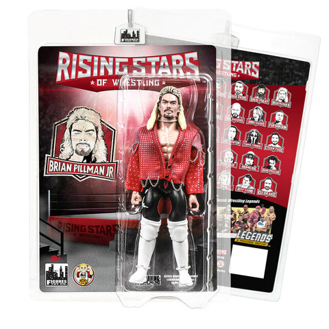 Brian Pillman Jr. Figures Toy Company Wrestling Rising Stars Action Figures