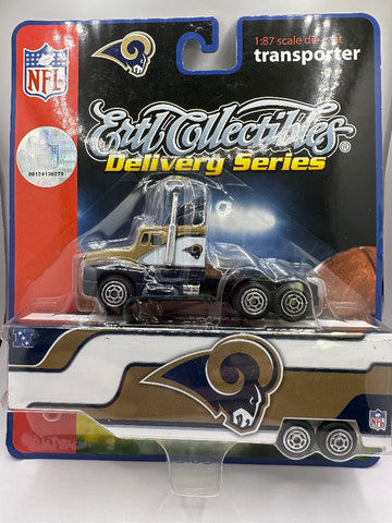 Los Angeles Rams Fleer NFL Delivery Series Transporter Toy Vehicle 1:87 Scale