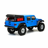 Axial AXI00005T2 SCX24 Jeep Gladiator RC Truck 1/24 4WD Rock Crawler RTR Blue