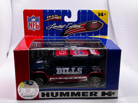 Buffalo Bills NFL  Fleer Hummer H2 1:43 Scale Toy Vehicle New in Box