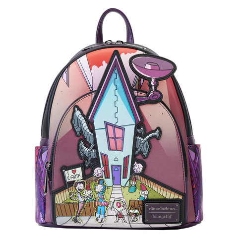 Loungefly Nickelodeon Invader Zim Secret Lair Mini Backpack