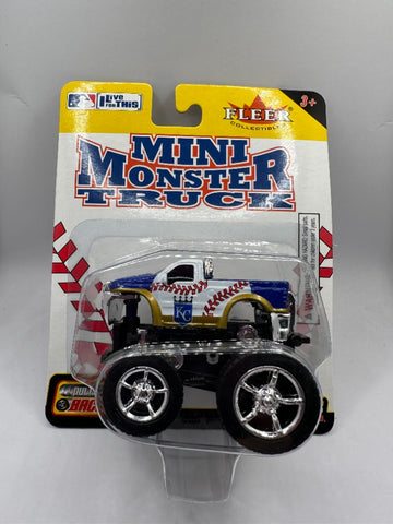 Kansas City Royals Fleer MLB Mini Monster Truck Ford F-350 2005 Series Toy Vehicle