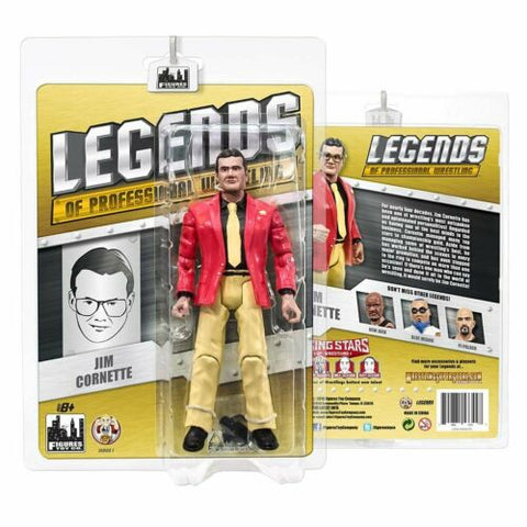 Jim Cornette Legends of Professional Wrestling Figure Toy Company