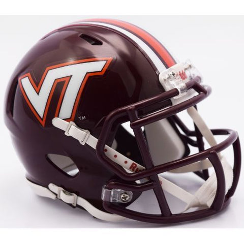 Virginia Tech Hokies NCAA Riddell SPEED Authentic MINI Football Helmet New in Box