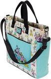 Loungefly  Disney D100 Classic AOP Convertible Tote Bag