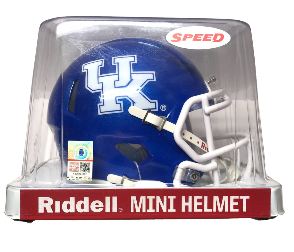 buy mini football helmets Kentucky Wildcats NCAA Riddell Speed Mini Football Helmet New in Box – SPORTS ZONE TOYS & COMICS