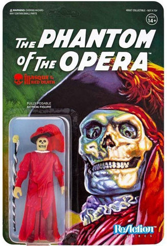 The Phantom Of The Opera Masque of The Red Death Super 7 Figure