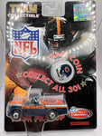 Chicago Bears White Rose Collectibles Team Pick up with Team Coin Toy Vehicle