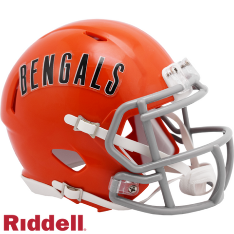 Cincinnati Bengals 1968-1979 68-79 Throwback Speed Riddell Mini Helmet New in box