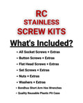 RCScrewZ Stainless Steel Screw Kit Traxxas 4x4 X-maxx Truck 77076-1