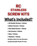 RCScrewZ Stainless Steel Screw Kit Traxxas 4x4 X-maxx Truck 77076-1