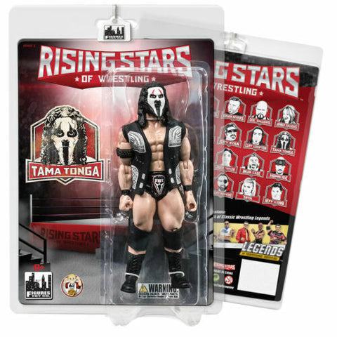 Tama Tonga Figures Toy Company Rising Stars Wrestling Action Figures Series