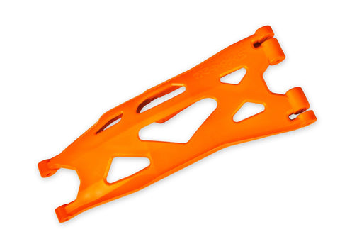 Traxxas 7893T Suspension arm lower orange right front or rear Widemaxx XRT