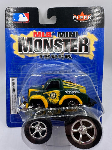 Oakland Athletics  Fleer MLB Mini Monster Truck Ford F-350 2003 Series Toy Vehicle