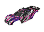 Traxxas 6717P Body Rustler 4X4 VXL Pink inc. mounts