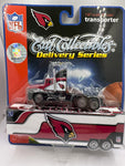 Arizona Cardinals Fleer NFL Delivery Series Transporter Toy Vehicle 1:87 Scale