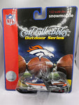 Denver Broncos Fleer Polaris Snowmobile Toy Vehicle 1:32 Scale