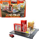 Matchbox Action Drivers Fire Station Rescue Car Playset