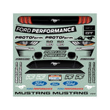 Protoform 158200 Pro-line Racing 1/8 2021 Ford Mustang Clear Body Vendetta