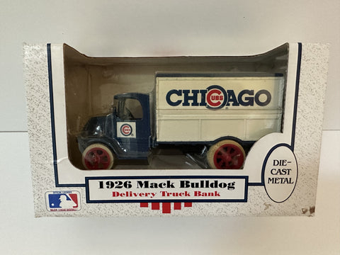 Chicago Cubs Ertl Collectibles MLB 1926 Mack Bulldog Delivery truck Coin Bank 1:24