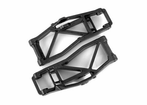 Suspension arms, lower, black (left and right, front or rear) (2) (for use with #8995 WideMaxx suspension kit)