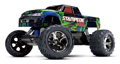 Stampede VXL:  1/10 Scale Monster Truck Green