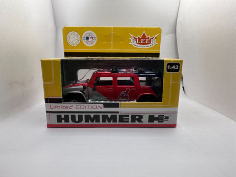 Cleveland Indians Hummer MLB Fleer Hummer H2 1:43 Scale Toy Vehicle New in Box