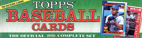 1990 Topps Baseball Complete Factory Set 1-792
