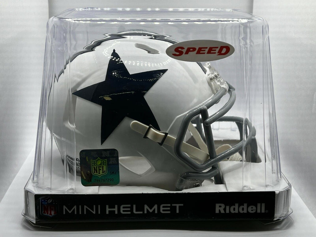 Dallas Cowboys 1960-1963 60-63 Throwback Speed Riddell Mini Helmet SPORTS ZONE TOYS & COMICS Dallas Cowboys 1960-1963 60-63 Throwback Speed Riddell Mini Helmet SPORTS ZONE TOYS & COMICS