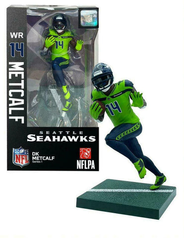 DK Metcalf Seattle Seahawks NFL Imports Dragon Series 1 Figure