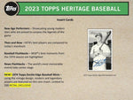 2023 Topps Heritage Baseball Blaster Box