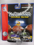 Minnesota Vikings Fleer Polaris Snowmobile Toy Vehicle 1:32 Scale