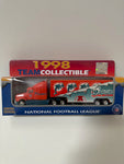 Miami Dolphins White Rose Collectibles 1998 NFL Tractor Trailer Toy Vehicle 1:80