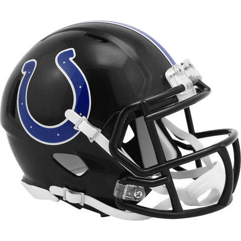 Indianapolis Colts 2023 Alternate Speed Riddell Mini Helmet New in box
