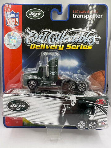 New York Jets Fleer NFL Delivery Series Transporter Toy Vehicle 1:87 Scale