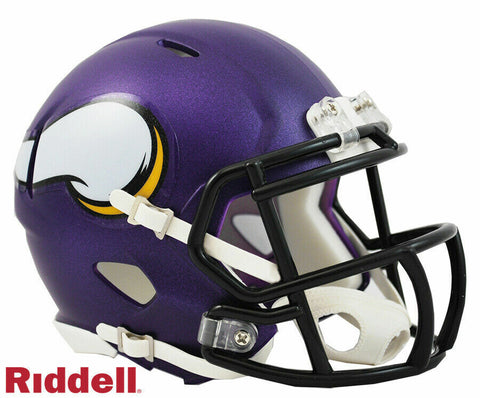Minnesota Vikings Speed Riddell Football Mini Helmet New in box