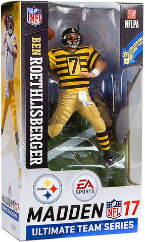 Ben Roethlisberger Variant Bumblebee Pittsburgh Steelers Series Madden 17 Figure