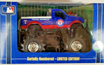 Texas Rangers Fleer MLB Ford F-350 Monster Truck 1:32 Scale Toy Vehicle New in Box