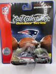 New England Patriots Fleer Polaris Snowmobile Toy Vehicle 1:32 Scale