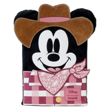 Loungefly Disney Western Mickey Plush Journal